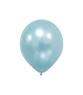 5" Cattex Premium Metal Soft Blue Latex Balloons (100 Per Bag)