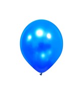 5" Cattex Premium Metal Vivid Blue Latex Balloons (100 Per Bag)
