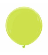 24" Cattex Premium Apple Green Latex Balloons (1 Per Bag)