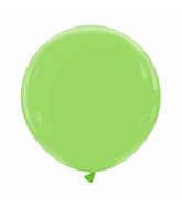 24" Cattex Premium Basil Green Latex Balloons (1 Per Bag)