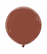 24" Cattex Premium Chocolate Latex Balloons (1 Per Bag)