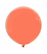 24" Cattex Premium Coral Latex Balloons (1 Per Bag)
