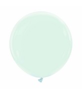 24" Cattex Premium Ice Blue Latex Balloons (1 Per Bag)