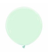 24" Cattex Premium Mint Green Latex Balloons (1 Per Bag)