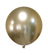 24" Cattex Titanium Light Gold Latex Balloons (1 Per Bag)