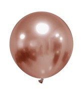 24" Cattex Titanium Rose Gold Latex Balloons (1 Per Bag)