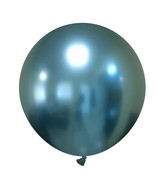 24" Cattex Titanium Sky Blue Latex Balloons (1 Per Bag)