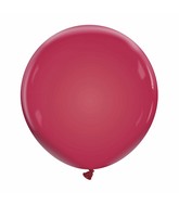 24" Cattex Premium Wine Latex Balloons (1 Per Bag)