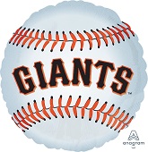 18" MLB San Francisco Giants Baseball Balloon