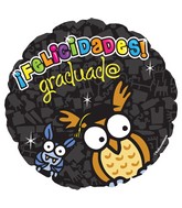 18" Felicidades Graduado Balloon (Spanish)