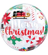 22" Everything Christmas Bubble Balloon