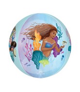 16" Orbz Little Mermaid Live Active Foil Balloon