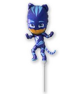14" Airfill Only PJ Mask Catboy Mini Foil Balloon