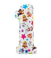 26" Paw Patrol Number One Foil Balloon