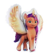 32" My Little Pony Sunny Alicorn Foil Balloon
