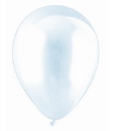 12" CTI PartyLoon Brand Latex Balloons (100 Per Bag) Crystal Clear