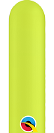 260Q CHARTREUSE Twisting Animal Balloons Latex