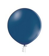 36" Ellie's Brand Latex Balloons Navy (2 Per Bag)