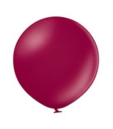36" Ellie's Brand Latex Balloons Pearl Merlot (2 Per Bag)