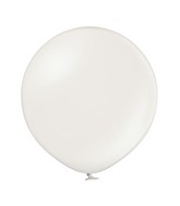 36" Ellie's Brand Latex Balloons Pearl White (2 Per Bag)