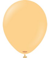 5" Kalisan Latex Balloons Standard Peach (50 Per Bag)