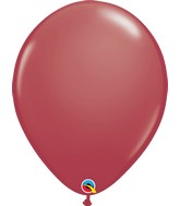 11" Qualatex Latex Balloons Cranberry (100 Per Bag)