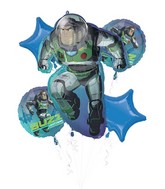 Bouquet Toy Story Buzz Lightyear Foil Balloon
