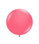 36" Taffy Pink Tuftex Latex Balloons (2 Per Bag)
