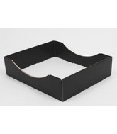 Stuffing Balloons Gift Tray Double Cutaway Black (15 Pieces)