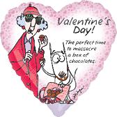 18" Maxine Valentine's Day Balloon