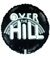 9" Airfill Only Over the Hill Balloon