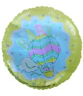 4" Airfill Only For Baby Yellow Splash Balloon