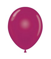 24" Burgundy Latex Balloons 5 Count Brand Tuftex