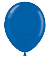 24" Crystal Sapphire Blue Latex Balloons 5 Count Brand Tuftex