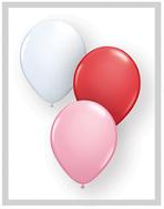 11" Qualatex Latex Balloons Sweetheart assortment 100 Ct.