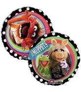 9"  Airfill Muppets Group Balloon