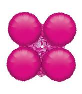 30" MagicArch Large Balloon Metallic Fuchsia