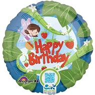 18" Fairy Birthday Balloon