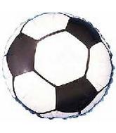 9" Airfill Only Soccer Ball Balloon