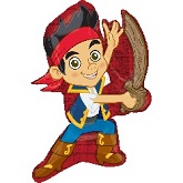 38" Jake And The Never Land Pirates Shape Balloon