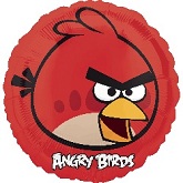 18" Angry Birds Red Bird Mylar Balloon
