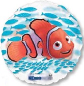 26" Finding Nemo See-Thru School of Fish