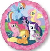 18" My Little Pony Group Balloon