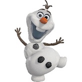 41" Disney Frozen Olaf Mylar Balloon