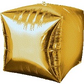 16" Gold Cubez