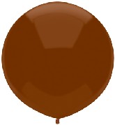 17" Outdoor Display Balloons (72 Count) Chestnut Brown