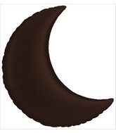 24" Moon Shape Chocolate Color Jumbo Balloon