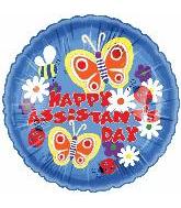 18" Happy Assistant's Day Butterfly Bloom