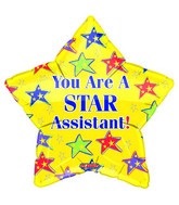 18" You're a Star Assistant Yellow