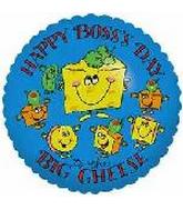 18" Happy Boss's Day To the Big Cheese